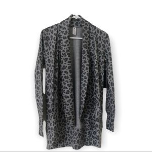 90 DEGREE by REFLEX Shawl Collar Open Cardigan